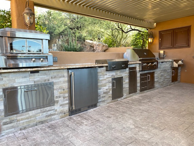 Outdoor Kitchens Gallery Flame Connection, Outdoor Kitchen Griddle Propane
