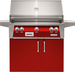Carmine Red ALXE grill