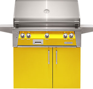 Traffic Yellow ALXE grill